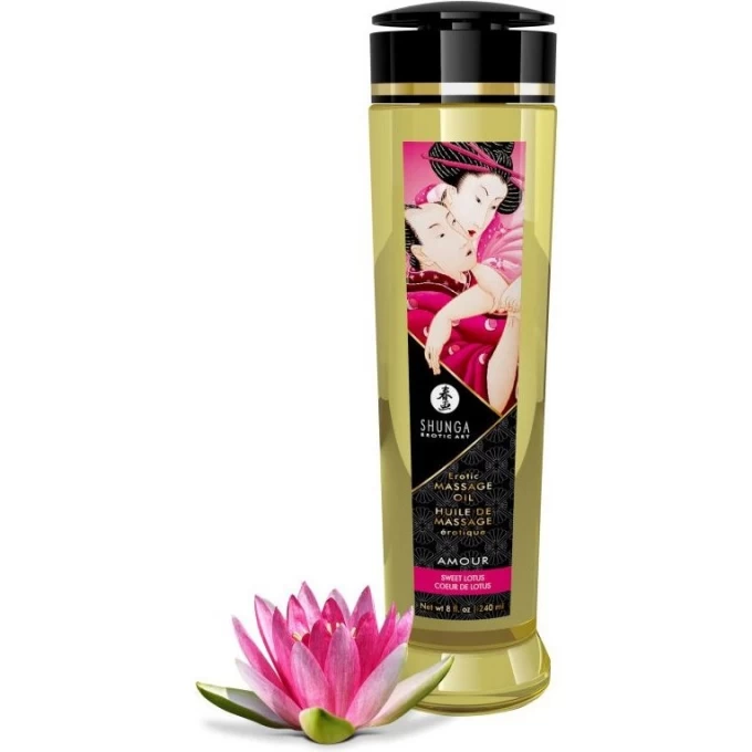 Масло массажное для тела SHUNGA SWEET LOTUS (СЛАДКИЙ ЛОТОС) 1223 SG Масло массажное для тела SHUNGA SWEET LOTUS (СЛАДКИЙ ЛОТОС) 1223 SG